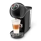 Nescafé Dolce Gusto De'Longhi Genio Plus EDG315.B - Cafetera automática de cápsulas, 15 bares de presión, depósito de 0.8 L, color negro