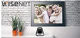 Smartcam Wisenet 6410 - Cámara giratoria, Color Negro