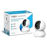 TP-Link TAPO C200 - Cámara IP WiFi 360° Cámara de Vigilancia FHD 1080p,Visión nocturna Admite tarjeta SD,Detección de movimiento,Control Remoto,Compatible con Alexa, Multicolor,1 Unidad( Paquete de 1)