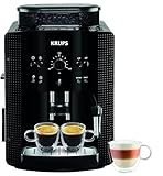 Krups YY8125FD - Máquina espresso, automática, de café molido, 1400 W, 1.6 L, negro