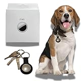 I-Tag – Localizador de Mascotas, rastreador, para Apple iOS y Android, rastreador Anti Perder, para localizar Mascotas, Carteras, Maletas, Bluetooth Rango 30 Metros