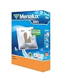 Menalux 2001 - Pack de 5 bolsas sintéticas y 1 filtro para aspiradoras Bosch Arriva, Siemens y Ufesa AS y Mousy