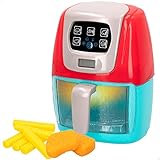 ColorBaby PlayGo Freidora eléctrica, Freidora Juguete, Utensilios de Cocina Juguete, Juguetes del hogar, Alimentos Juguete, Juguetes para niños 2 años, Incluye 3 Pilas AAA, +2 años