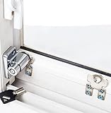 1 Unids/lote Ventana Corredera Cerradura de Seguridad para Niños Cerradura Antirrobo Cerradura de Puerta Push/Pull Cerraduras de Límite