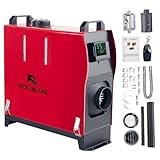 Roomark 8Kw 12V Calentador Diésel, Todo En Uno, Tanque De Combustible De 5 L/1,3 Galones con Control Remoto Y Control LED, Calentamiento Rápido