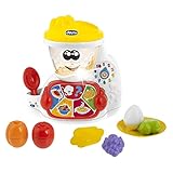 Chicco Cooky el Robot de Cocina, Juguete de Cocina para Niños, Bilingüe Español/Inglés, 8 Accesorios, 3 Modos de Juego, Aprende Números, Colores, Ingredientes y Recetas - Juguete de 18 Meses a 4 Años