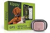 KIPPY EVO | GPS Perros - Localizador GPS Perros para Collar - Hidrófugo con Seguimiento Perimetral - GPS para Perros con Notificaciones de Actividad Canina - App Dedicada - Rosa