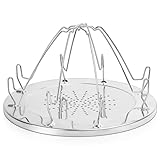 1 Camping Tostadora para Estufa de Gas, Tostadora de Camping para Cocina, Soporte de Toast de Camping de Acero Inoxidable Plegable, Soporte Plegable para, Viajes, Picnics