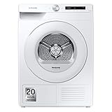 SAMSUNG DV90T5240TW/S3 - Secadora Serie 5 9kg, SmartThings e Inteligencia Artificial, Tecnología Bomba de Calor, Puerta reversible, Protección antiarrugas