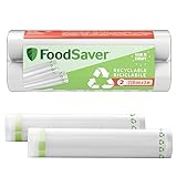 Foodsaver Bolsas de envasado al vacío reutilizables, Para dispositivos FoodSaver, Sin BPA, Paquete Múltiple, 5 rollos, 36 bolsas