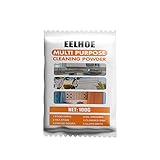 Genérico Polvo de Limpieza Multiusos Limpiador de Cocina Desodorante de Cocina Multiusos Fregadero Limpiador Y Abrillantador (B, One Size)