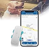 Collar GPS para perros Localizador GPS Perro sin suscripción IP66 impermeable Sigue a tu mascota Podómetros Mantiene Salud a las Mascotas Alarma Luminosa Acústica TK911 PRO