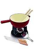 Beka Belledone Fondue de Queso, Hierro Fundido, Rojo, 20 cm