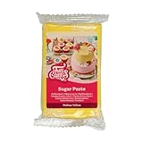 FunCakes Pasta de azúcar amarilla, 250 gr