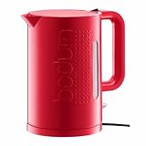 Bodum - Bistro eléctrico caldera del agua, 1,5 litros / 51 oz - rojo