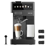 Cecotec Cafetera Cápsulas - Express Compacta con Tanque de Leche FreeStyle Latte. 1350W, 20 Bares, Compatible con Café Molido, Dolce Gusto, Nespresso y K-fee, Depósito 1,6L de Agua y 400ml de Leche