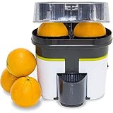 Cecotec Exprimidor naranjas eléctrico Cecojuicer Zitrus Turbo - Exprimidor, 2 Cabezales, Depósito de 500ml, Libre de BPA, Fácil Limpieza, 90 W