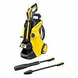 Kärcher Hidrolimpiadora de alta presión K 5 Power Control, inteligente soporte con la App, solución poderosa para la limpieza, 145 bar, 2100 W, 500 L/h, Multicolor