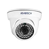 Revotech HD 3MP Cámara IP de Seguridad, Cámara Domo para Interiores Visión Nocturna IR Lente de 3,6 mm P2P Cámara de Video CCTV H.265/H.264 (I3012 Blanco)