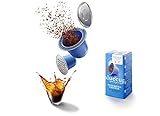 Bluecup 6 Cápsulas Recargables Compatibles con Nespresso Máquinas, Cápsulas Reutilizables Nespresso Cafeteras, Cápsulas Rellenables…