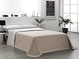 Martina Home Colcha Boutí Reversible, Lino Cuero, Cama 105,Diamond