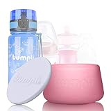 bumpli ® luz para botella para todos los biberones de bebés y niños - la última generación con 3 niveles de luz - innovadora luz nocturna con batería y temporizador