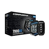 Compustar CS7900-AS - Paquete de alarma y arranque remoto de 2 vías todo en uno con rango de 3000 pies