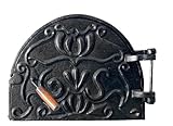 Sor pampa grill Cod 24 - Puerta de horno de pizza de hierro fundido tallada
