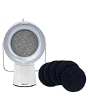 AirHood Wired – Campana Extractora Portátil de Acero Inoxidable con Filtro de Carbón Activado y Partículas de Aceite, Fácil de Limpiar, Sin Instalación (Blanco Marfil)