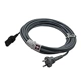 Distri+ - Cable para aspiradoras Nilfisk/Alto GM80, GM90, GM100, GS80, VP300, Saltix 10, Sprint, VP600 - Soremap S12 - Tennant V6.