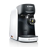 Bosch - Cafetera Multibebida Tassimo Finesse Friendly, Hasta 40 bebidas, IntensityBoost, INTELLIBREW™, Blanco, TAS164E