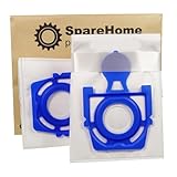 SpareHome® 8 Bolsas de alta filtración + 2 microfiltros para aspiradores Ufesa Activa