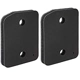 2 x Filtro para Secadora Miele 9164761 | Filtro de Espuma para Secadora | Fino Grueso | 207 x 157 x 30 mm | Filtro de Esponja | Filtro de condensación | Filtro de Espuma