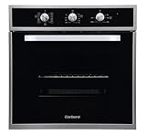 Corberó - Horno Multifunción | Capacidad 65L | CCHM703X | Cristal Negro Perfil Inox | 8 Programas | Luz Interior | Limpieza Hidrólisis | Puerta Doble Cristal | 3000W Potencia | Clase A, Negro