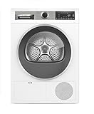 Bosch - Secadora de Condensación, 8 kg, 60 cm, Programa Rápido, Función Media Carga, Blanco, WPG23100ES