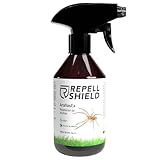 RepellShield Spray Insecticida Arañas Orgánico para Casa, Huerto y Jardín, 250ml - Repelente Arañas Interior y Exterior con Aceites Esenciales - Spray para Eliminar las Arañas de Casa