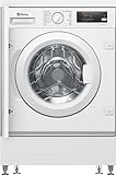 Balay - Lavadora Integrable, 60 cm, Motor ExtraSilencio, AquaControl Plus, Blanco, 3TI987B
