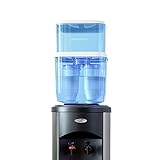 ZeroWater Sistema de filtración de agua de 19 L para dispensadores de agua fría y caliente, Medidor TDS y 2x Filtros Incluidos (no incluye dispensador)
