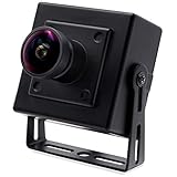 SVPRO Cámara USB 4K Ultra HD Webcam con Sensor IMX317, 3840 x 2160, cámara de vídeo de Alta definición, 30 fps, Lente Ojo de pez de 170 Grados, Mini cámara con Soporte para PC, Ordenador, Mac