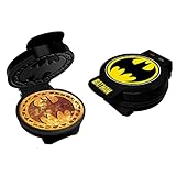 Uncanny Brands - Gofrera Logo Batman - Impresión en el gofre - Enchufe Europeo - Licencia DC Comics - Facil de usar y limpiar - Hogar y cocina - Heroes