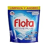 FLOTA | Pastillas Lavavajillas Máquina Antigrasa | Limpieza | 50 Lavados