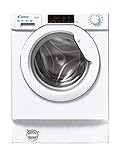 Candy Smart Inverter CBW 48TWME-S, Lavadora Integrable 8 KG, 1400RPM, Active Motion System, Mix Power System, 16 Ciclos, 9 Rápidos, Motor Inverter, Inicio Diferido, Detector KG, 75 DB, Clase A, Blanco
