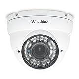 WESTSHINE 1080P Dome Cámara Exterior de Vigilancia CCTV Domo Cámara de Seguridad, HD 1/2.8” CMOS 2.7-13.5mm Gran Angular Lente 36 Leds Infrarrojos 100ft Visión Nocturna