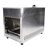 Tostadora Comercial, Tostadora de Pan de Acero Inoxidable 4000W Tostadora Industrial Resistente Encimera Restaurante Eléctrico Tostadora Comercial para Bagel, Pan