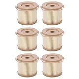 Racor 500Fg Filtro Filtro de Combustible Separador de Agua Abs 6 Uds Filtro de Combustible Separador de Agua Aceite Filtro de Agua Kit de Repuesto para Racor 2010Pm‑or 500Fg