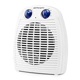 Orbegozo FHA 7051 - Calefactor compacto, 2 Niveles de potencia, Modo ventilador, Asa, Protección Sobrecalentamiento, 2000 W (244825)