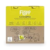 Flopp - Cápsulas Lavavajillas Ecológico | 110 Cápsulas con Envase Biodegradable | Etiqueta EU Ecolabel | Abrillantador con Protección del Cristal | Formula Vegana