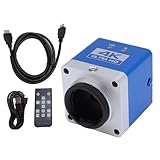 Cámara de Microscopio Digital, Cámara Industrial de Microscopio USB 4.3MP 4K HDMI, Cámara de Microscopio Industrial con Salida Tipo C y Control Remoto para Fotos, Video, Industria