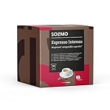 Marca Amazon - Solimo Cápsulas Espresso Intenso, compatibles con Nespresso - 50 cápsulas (1 x 50)