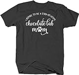 opinion I Aspire to be a Stay at Home Chocolate Lab mom Paw Print Dog T-Shirt for Men Camisetas y Tops(X-Large)